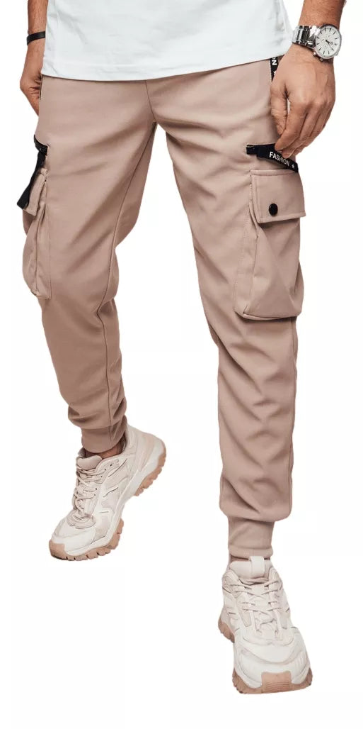 Men's brown trousers Rosko 