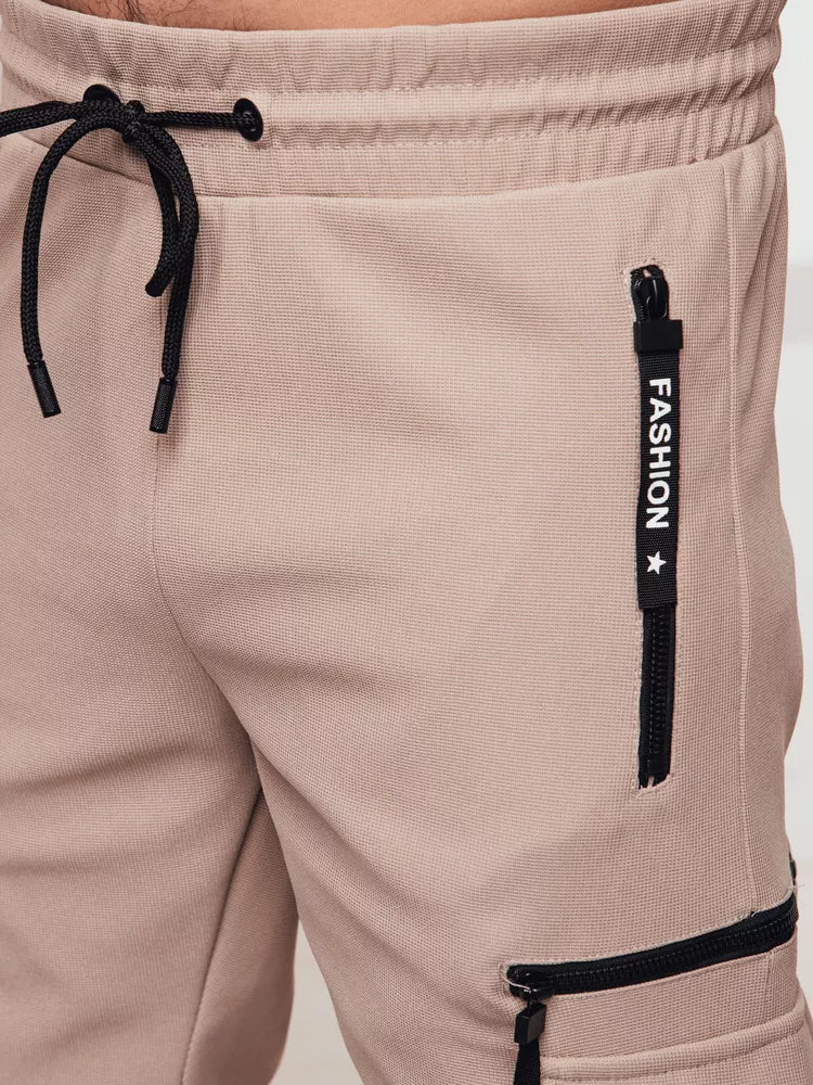 Men's brown trousers Rosko 