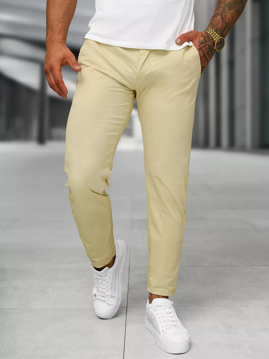 Men's brown trousers Gala