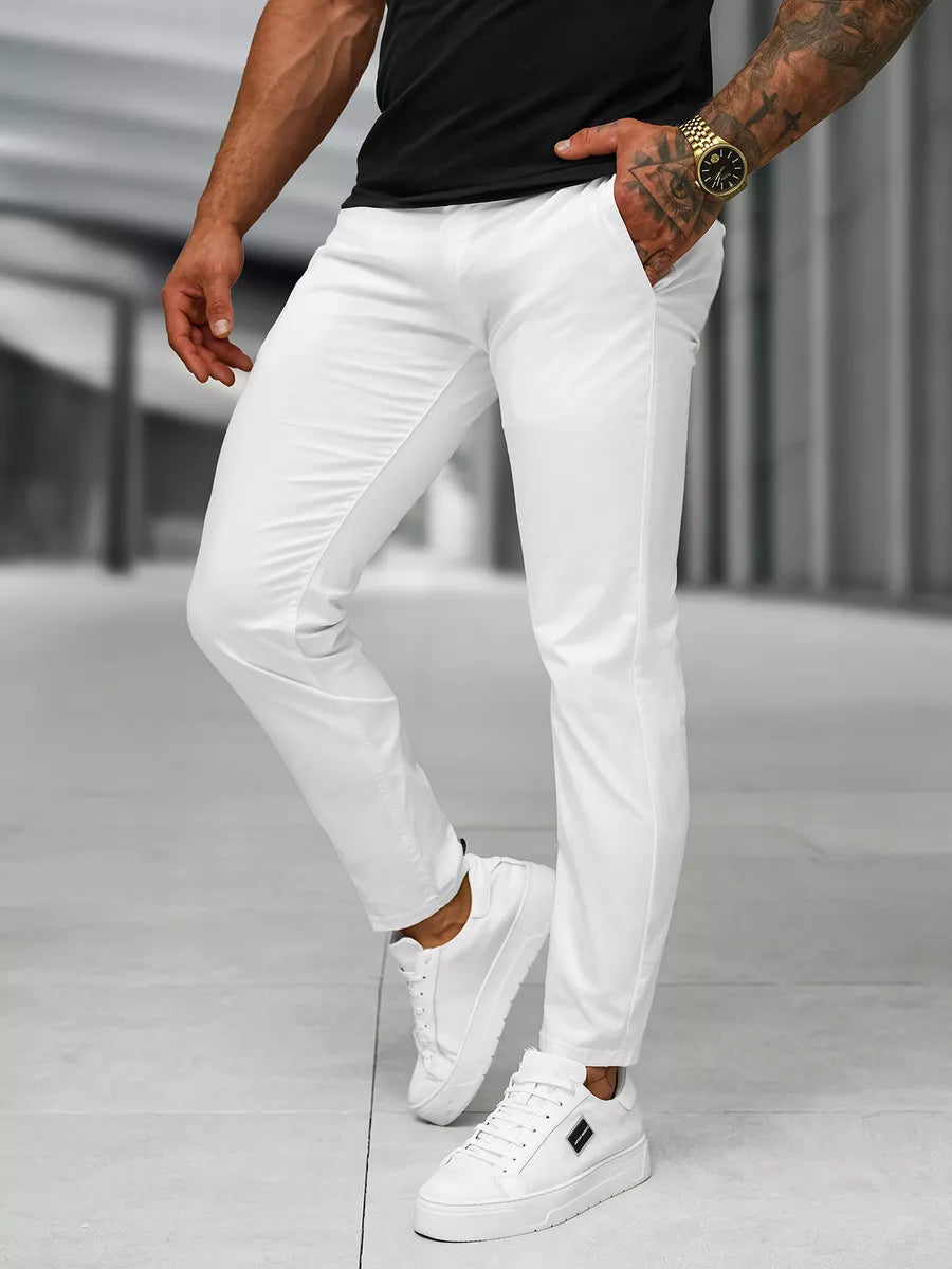 Men's white trousers Gala