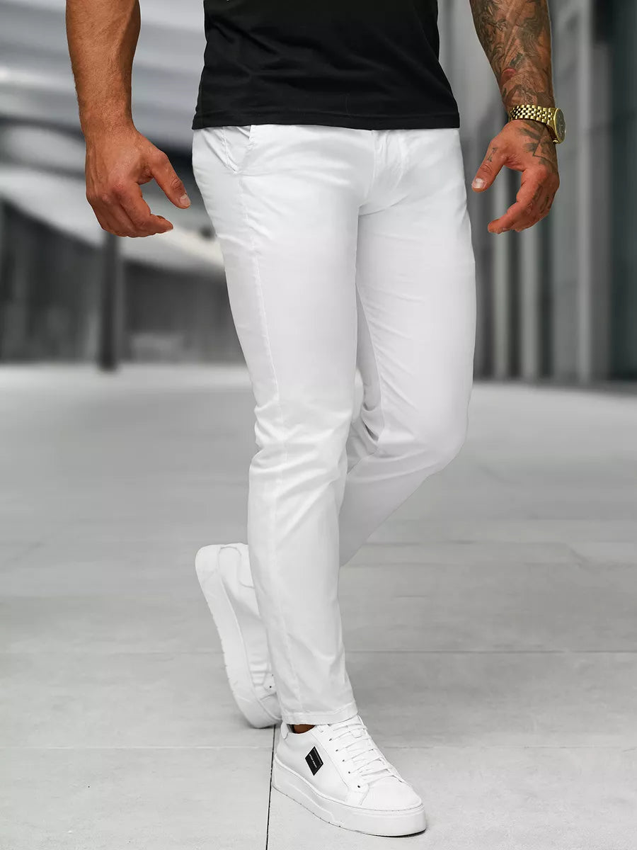 Men's white trousers Gala