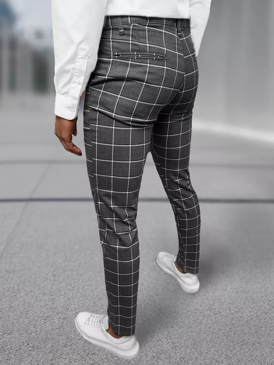 Dark gray classic trousers Voel 