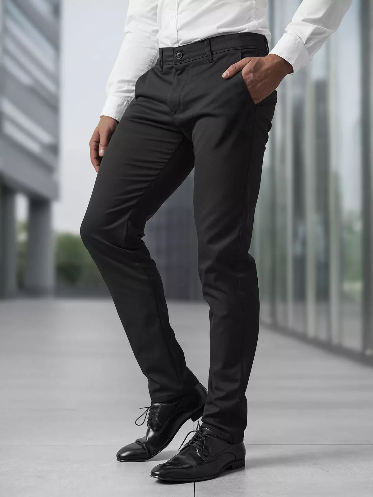 Men's black chino pants Reno