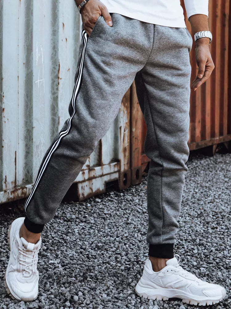 Men's dark gray casual pants Harin