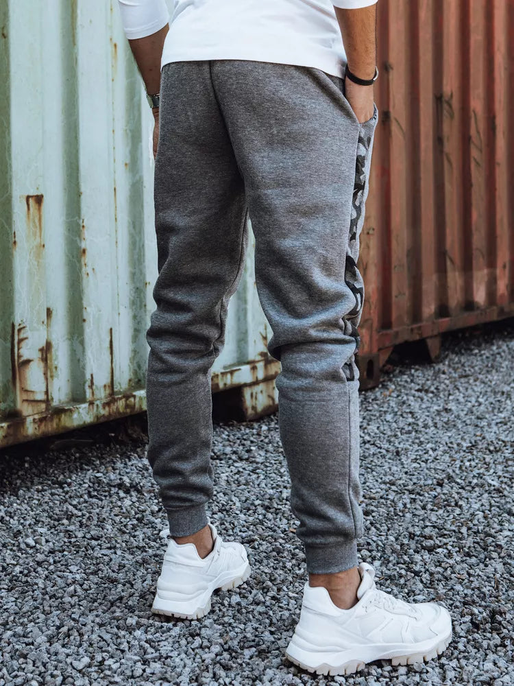 Men's dark gray casual pants Superhot