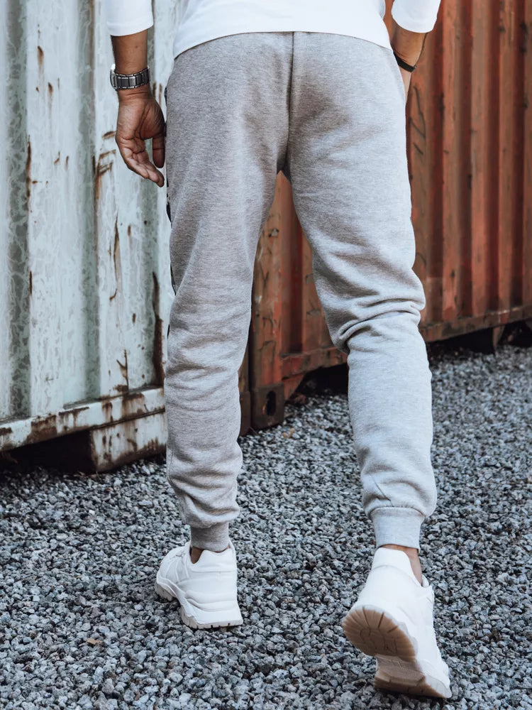 Men's light gray casual pants Superhot