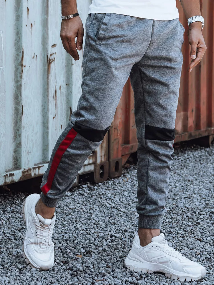 Men's gray casual pants Edma