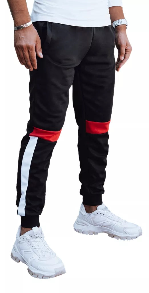 Men's black casual pants Edma