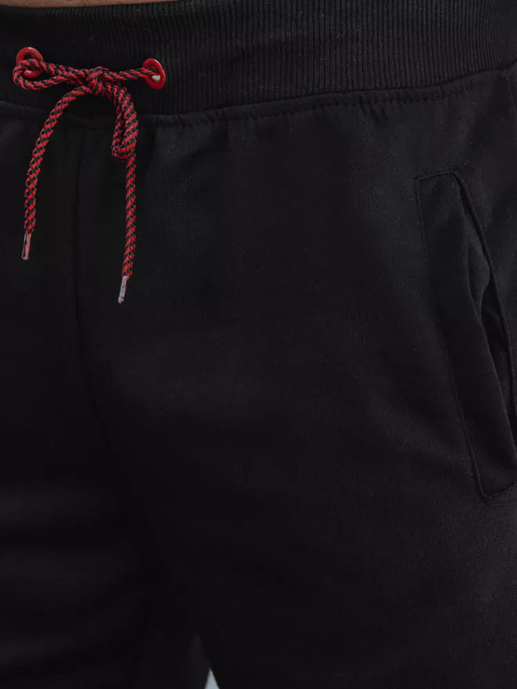 Men's black casual pants Edma