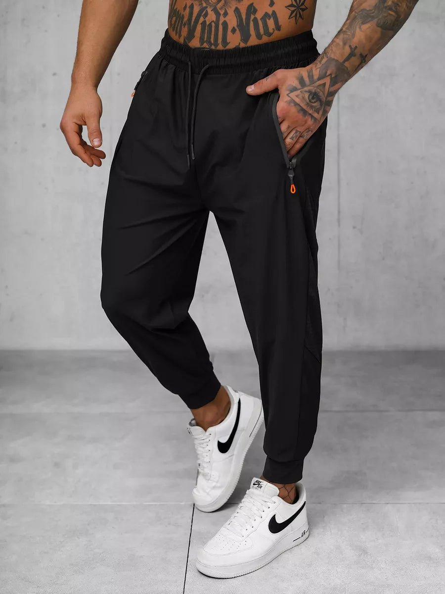 Men's black casual pants Arben