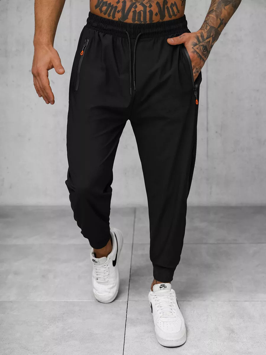 Men's black casual pants Arben