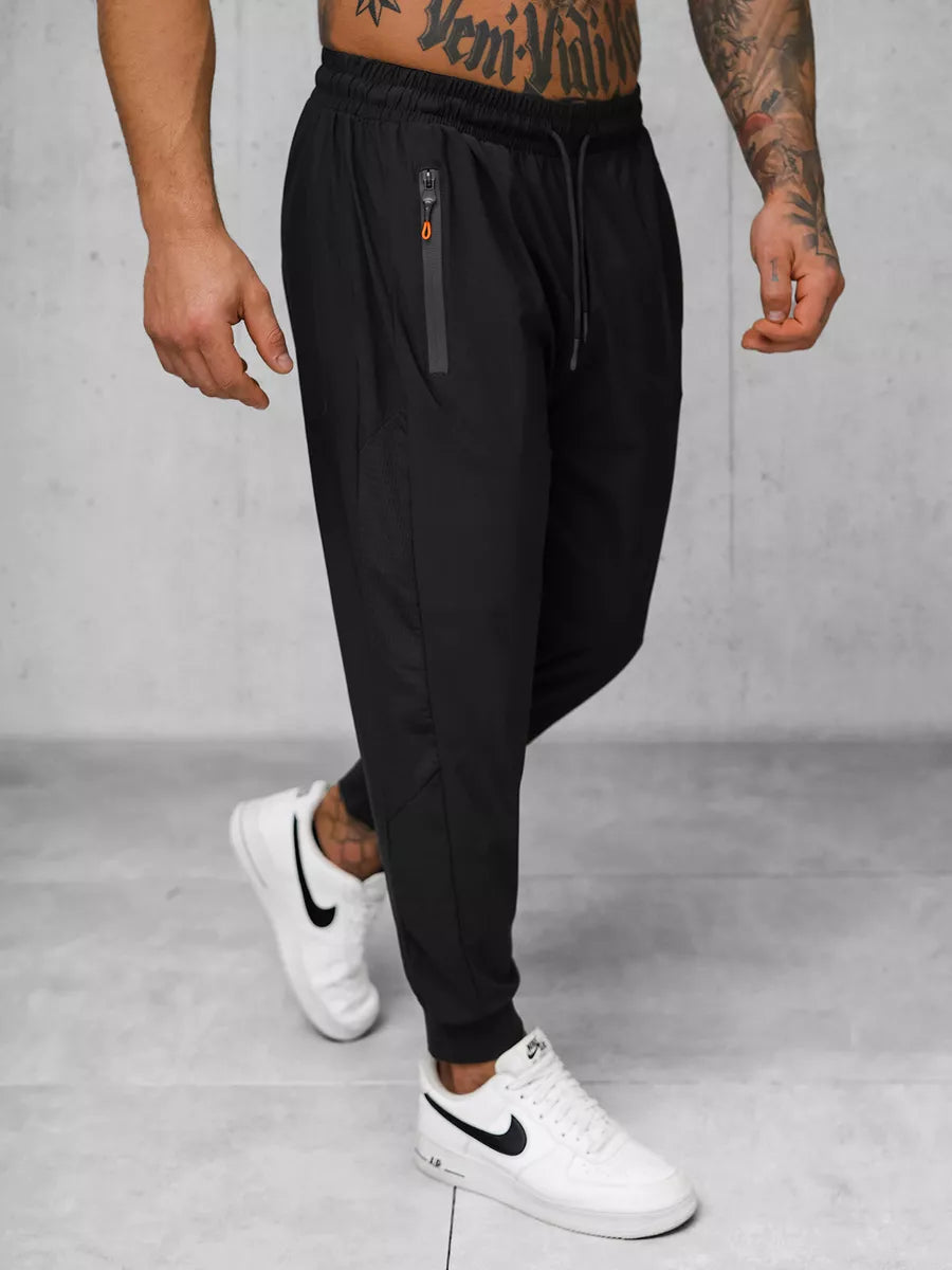 Men's black casual pants Arben