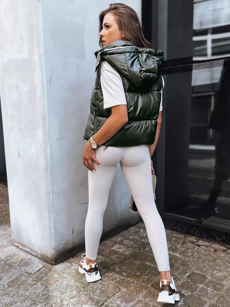 Green shiny vest Osin