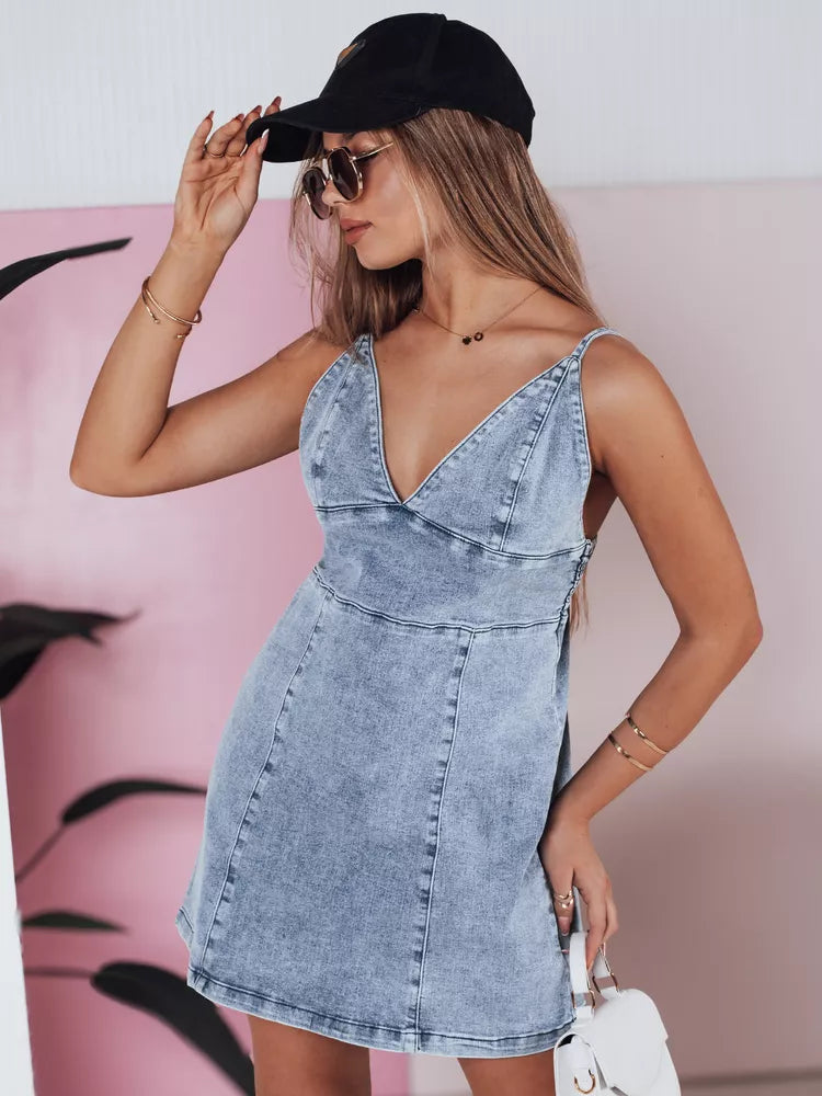 Women's denim dress Leala