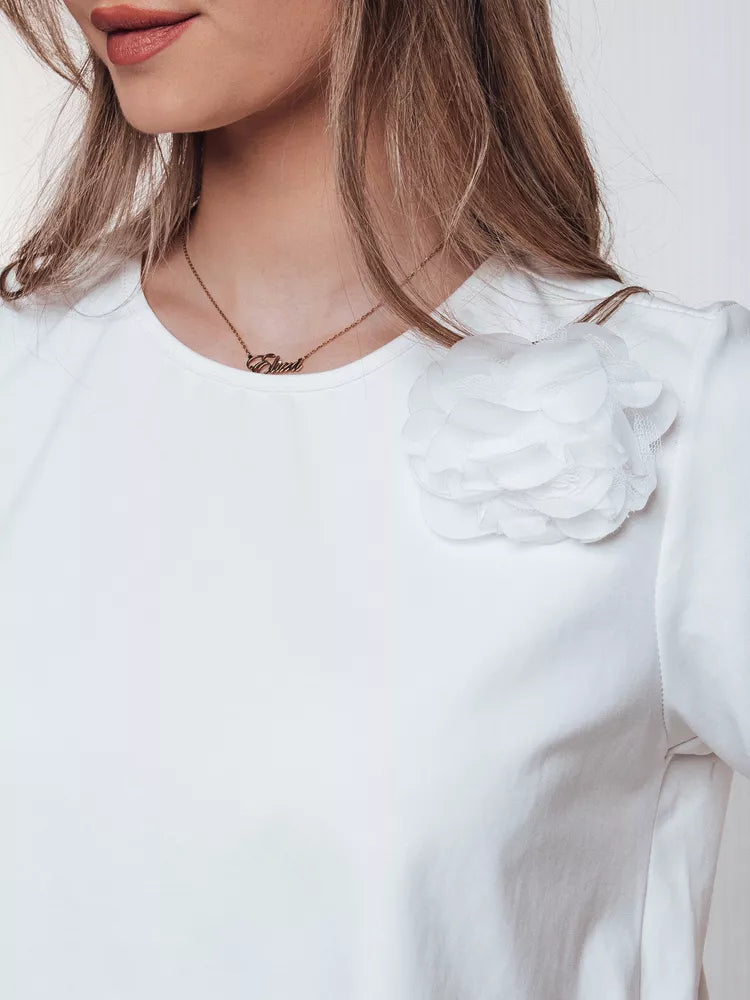 Women's white T-shirt Binda