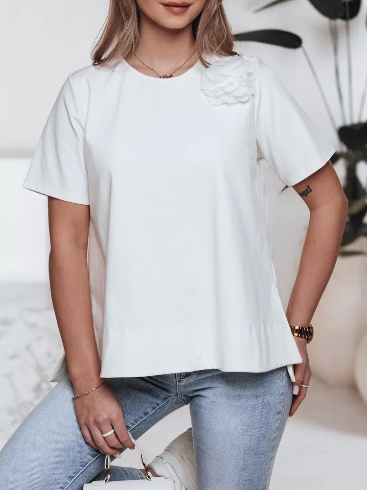 Women's white T-shirt Binda