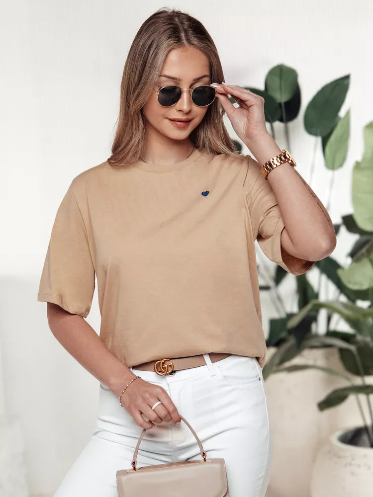 Women's brown T-shirt Mila