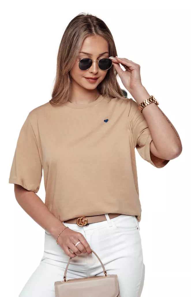 Women's brown T-shirt Mila