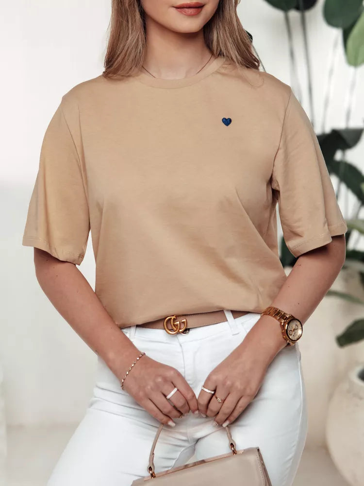 Women's brown T-shirt Mila