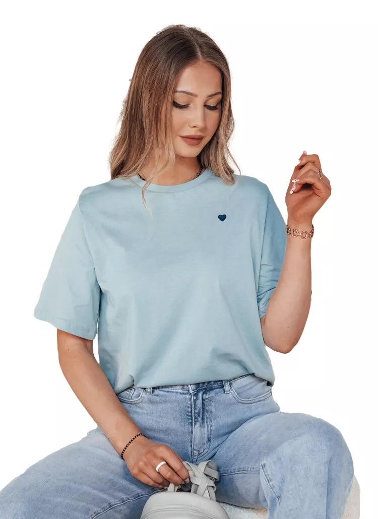 Women's blue t-shirt Mila