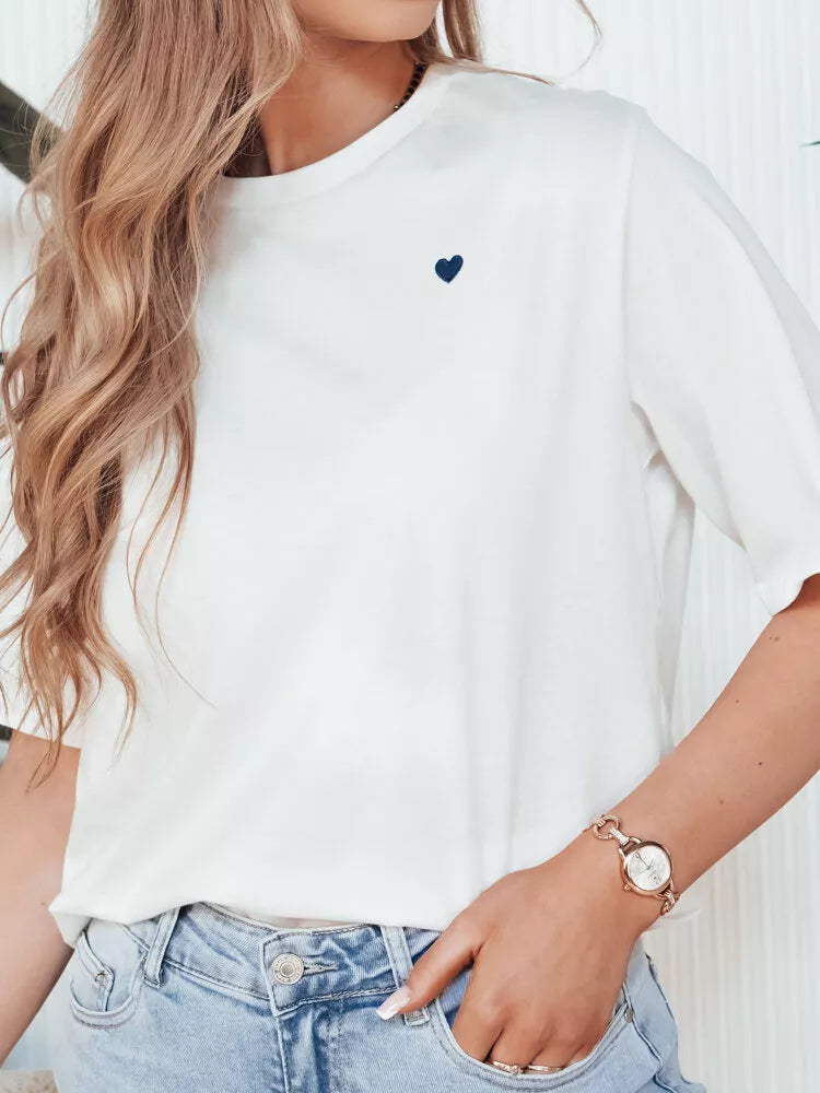 Women's white T-shirt Mila