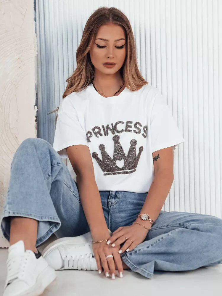 Women's white Princess T-shirt