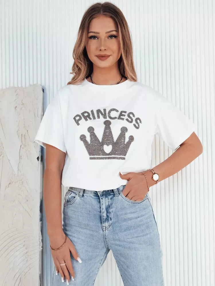 Women's white Princess T-shirt