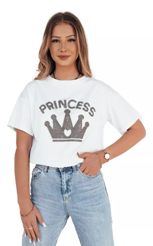 Women's white Princess T-shirt