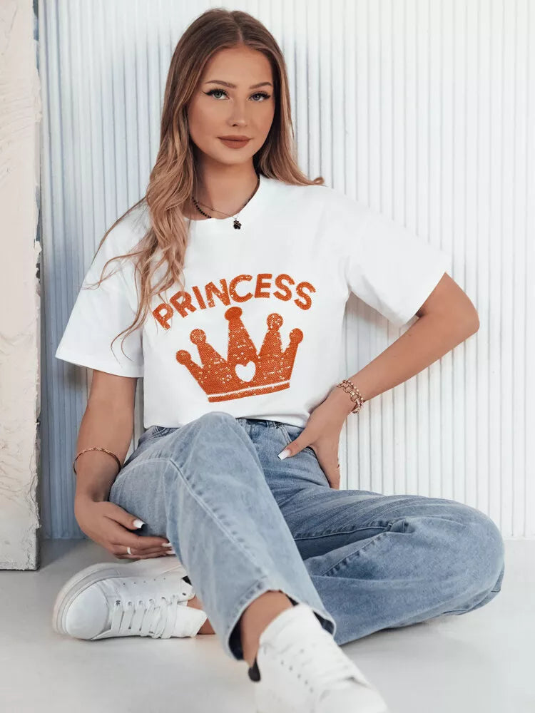 Women's white Princess T-shirt