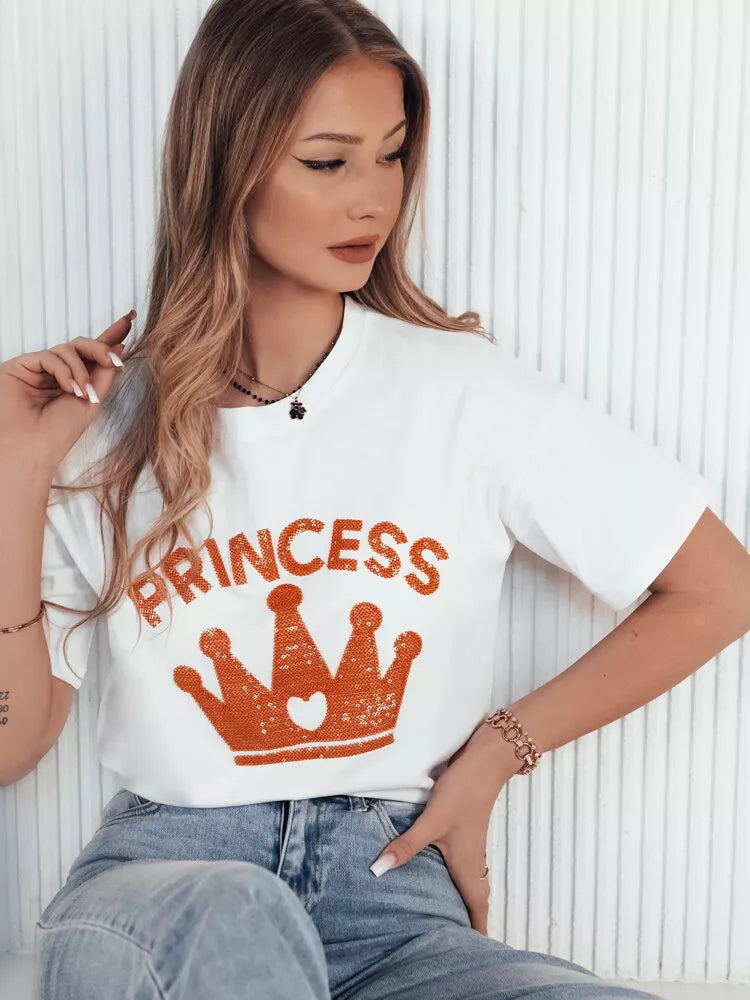 Women's white Princess T-shirt