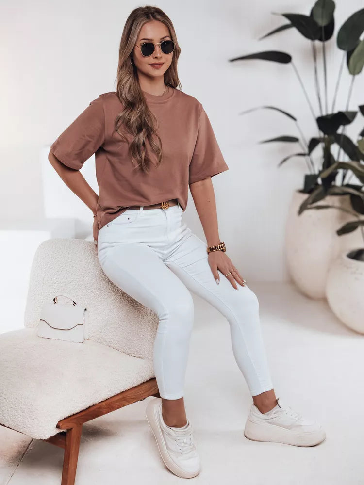 Women's brown T-shirt Silvi