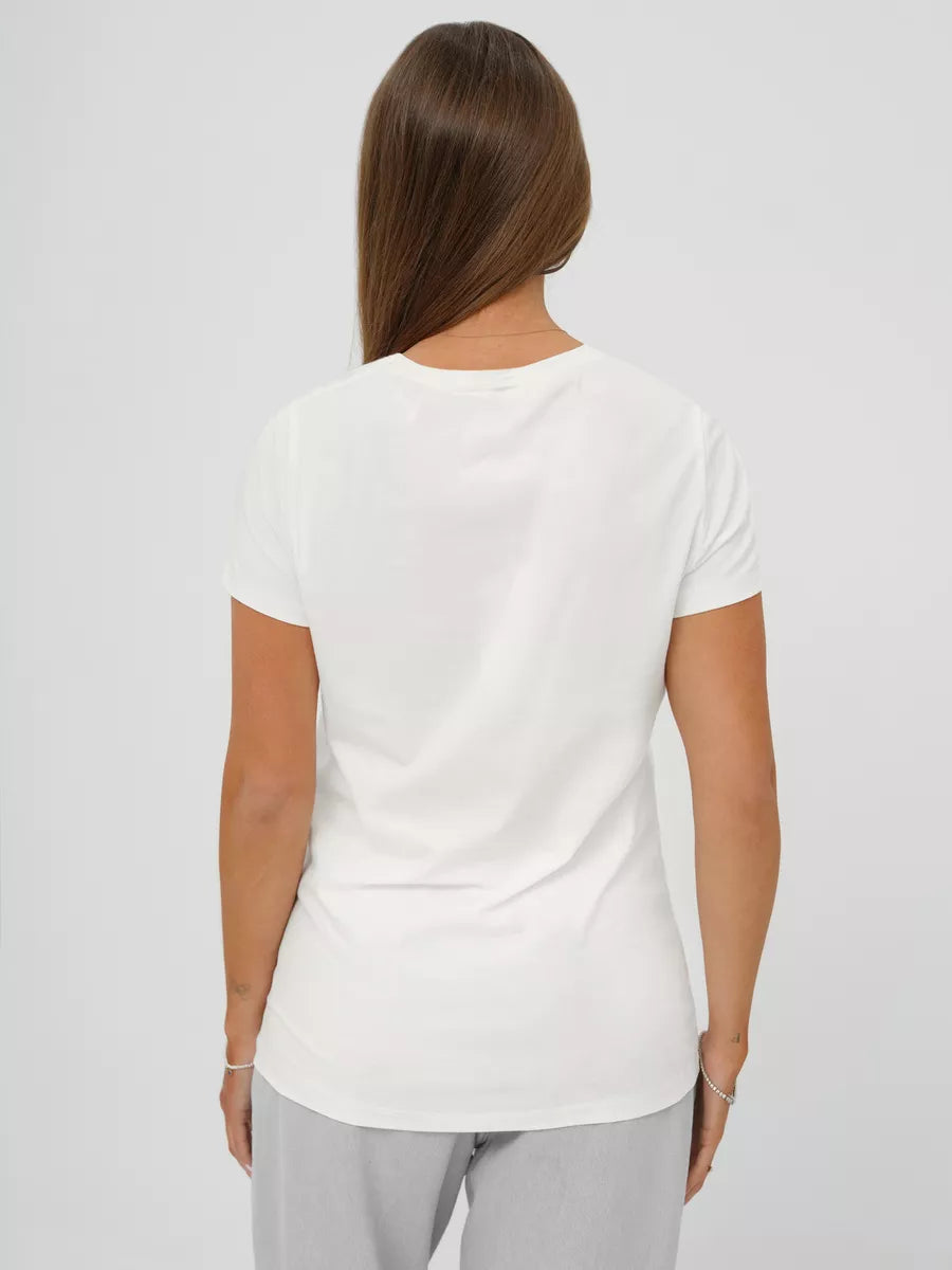 Women's white T-shirt Cool