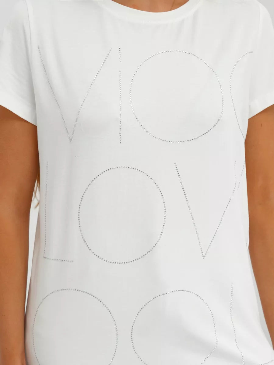 Women's white T-shirt Cool