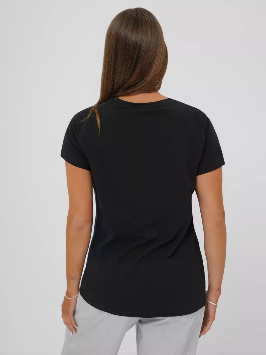 Women's black T-shirt Cool