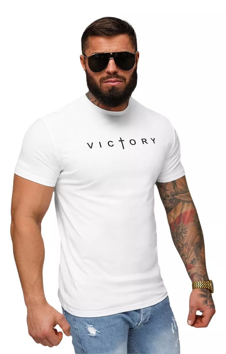 Men's white Victory T-shirt