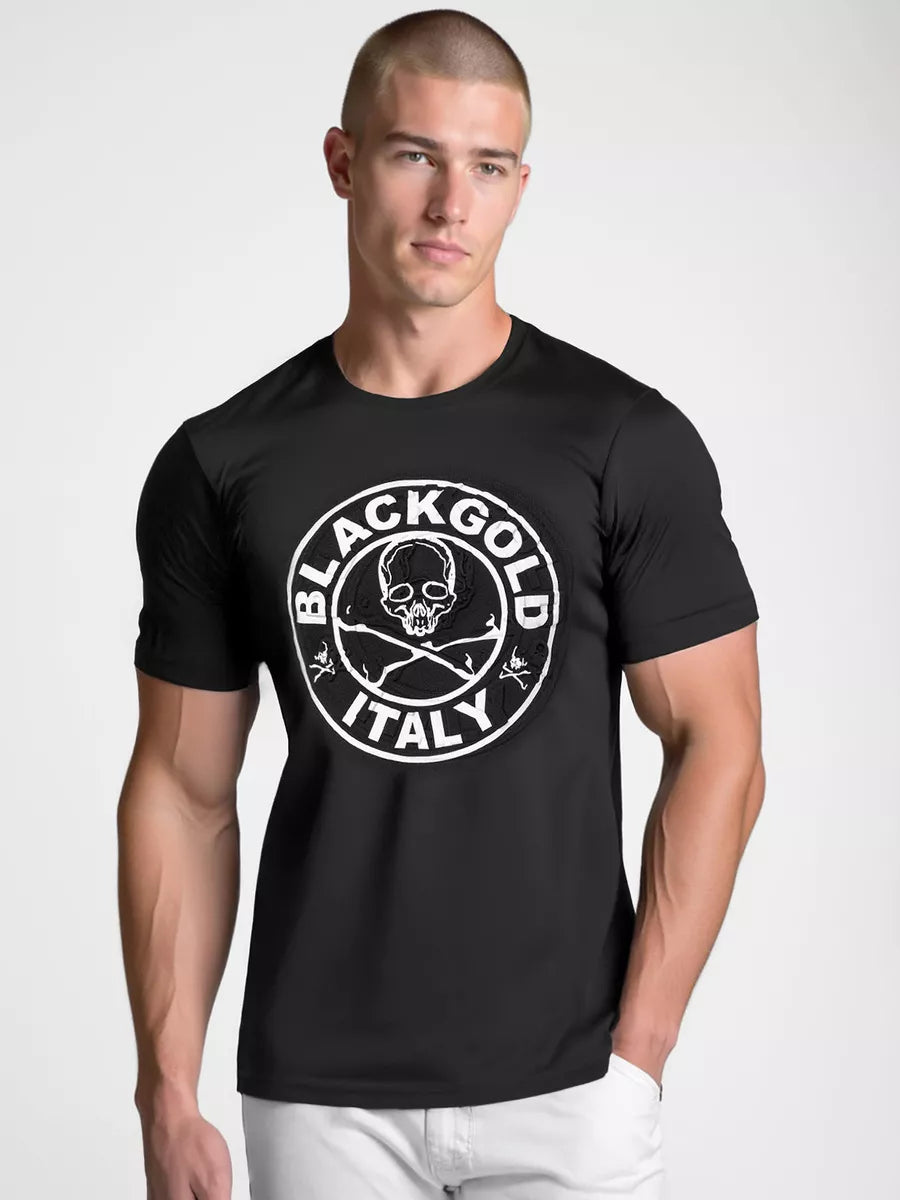 Men's black T-shirt Blackgold