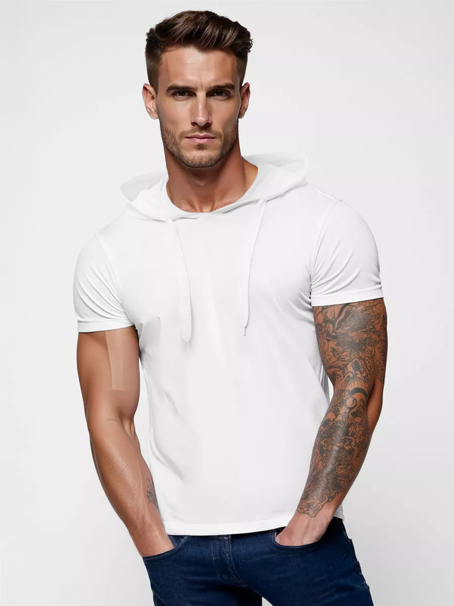White men's T-shirt Remer