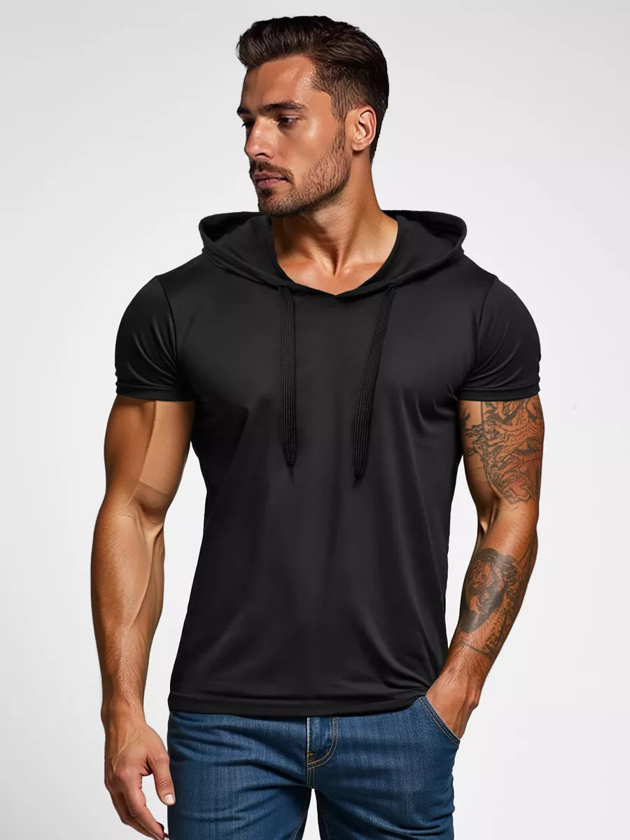 Black men's T-shirt Remer
