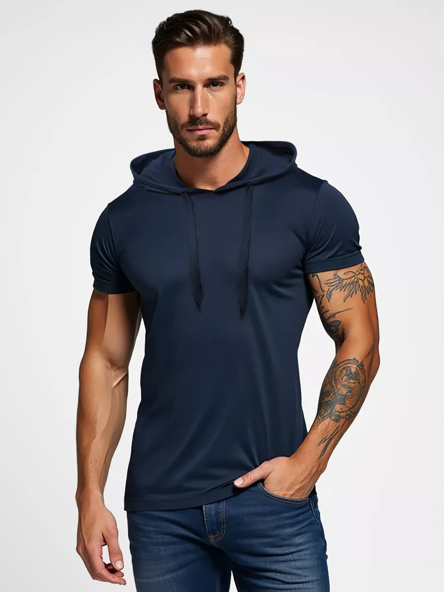 Navy blue men's T-shirt Remer