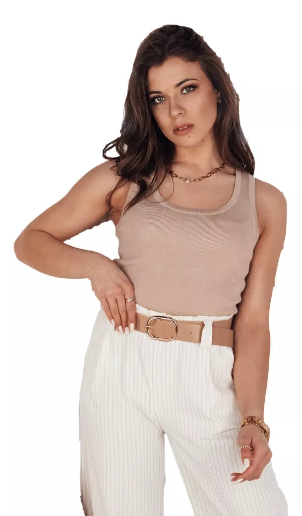 Women's brown blouse Minla 