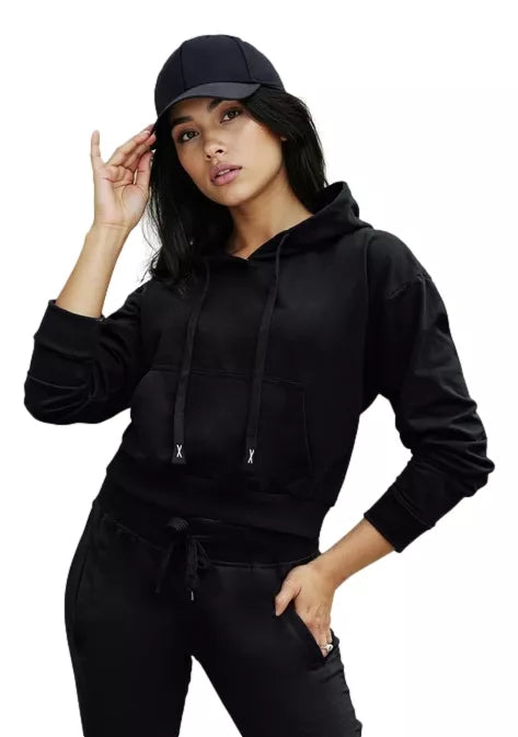Women's black hoodie Sonia