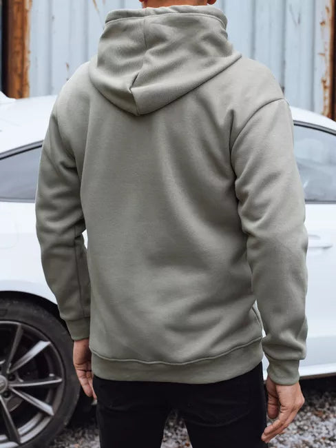 Men's gray hoodie Star
