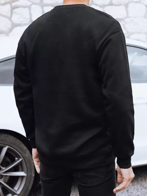 Men's black sweater Medrialife