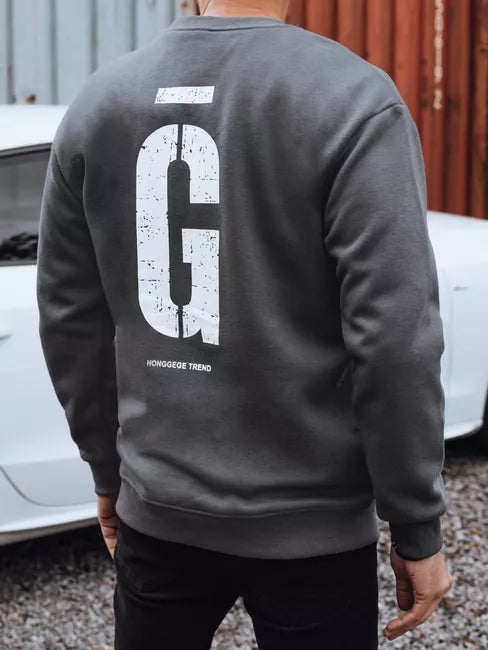 Men's dark gray sweater Gala