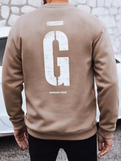 Men's brown sweater Gala