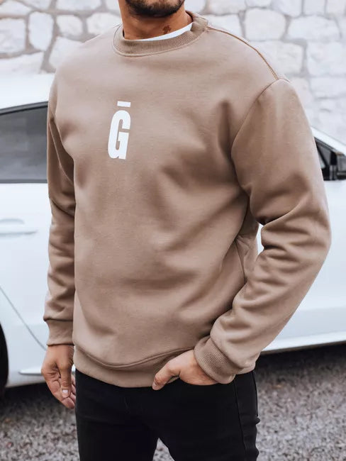 Men's brown sweater Gala