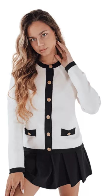 Women's white sweater Merlin