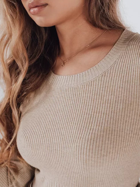 Women's brown sweater Gino 