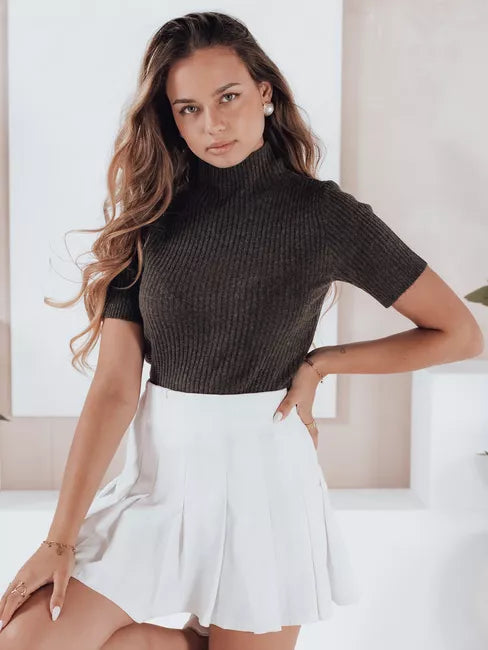 Women's dark brown sweater Bela