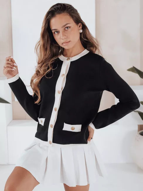 Women's black sweater Merlin